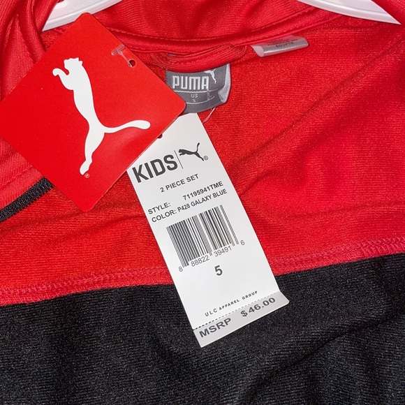 Puma boys track suit size 5 - Picture 4 of 4